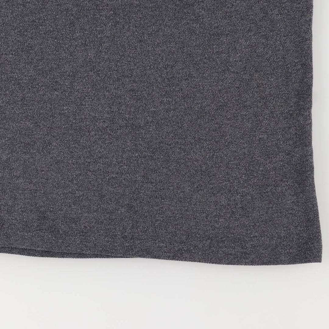 Lacoste LACOSTE French design short sleeve polo shirt size 6 men's XL equivalent cotton gray type Vintage Second Hand