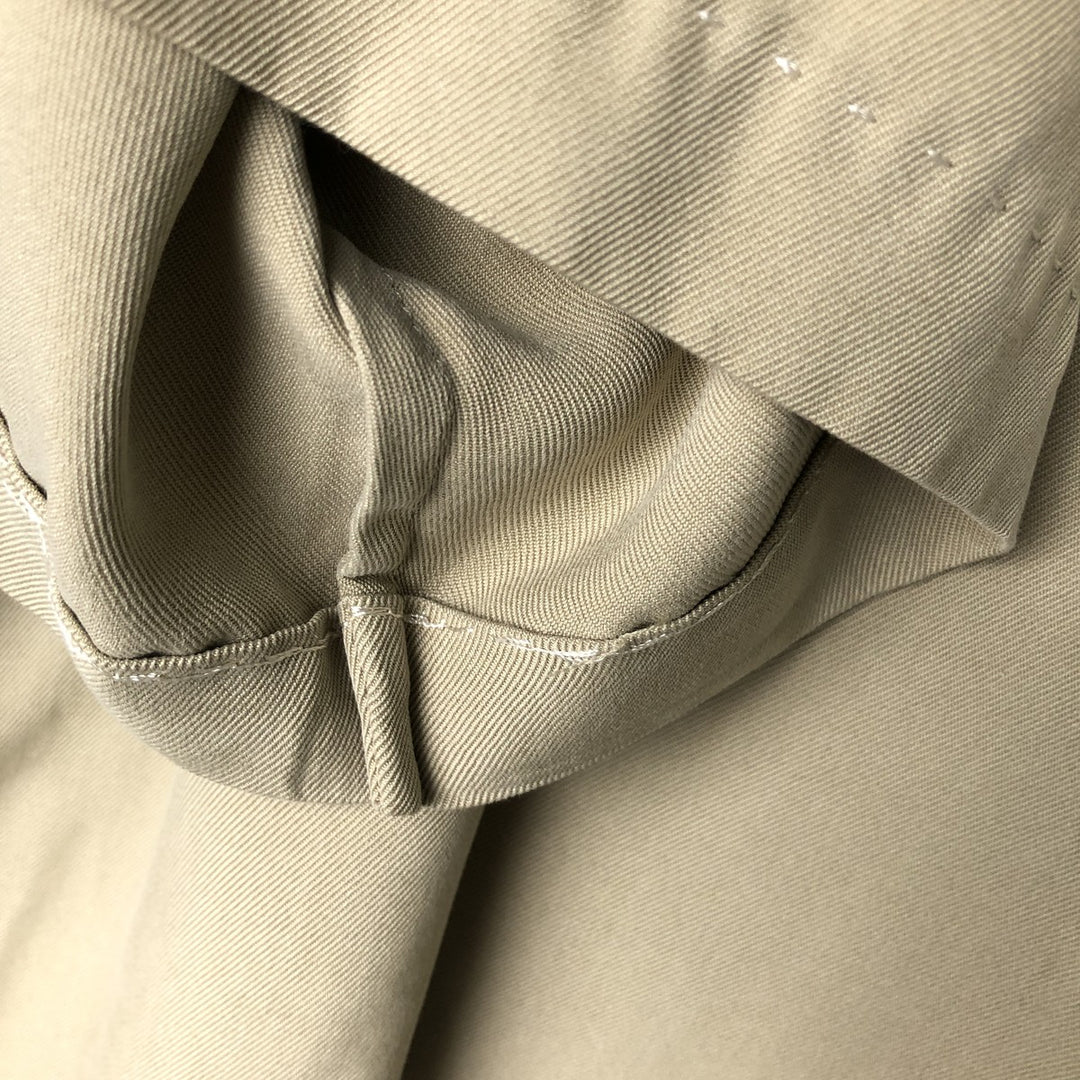 90'S Vintage NAT NAST Short Sleeve Open Collar Silk Shirt, Men's Size L silk Beige type Vintage Second Hand