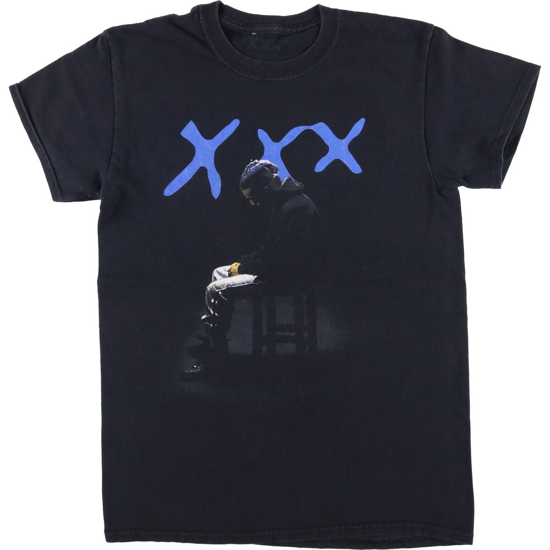 XXXTENTACION Rap T-shirt, Men's Size Small cotton black type Vintage Second Hand
