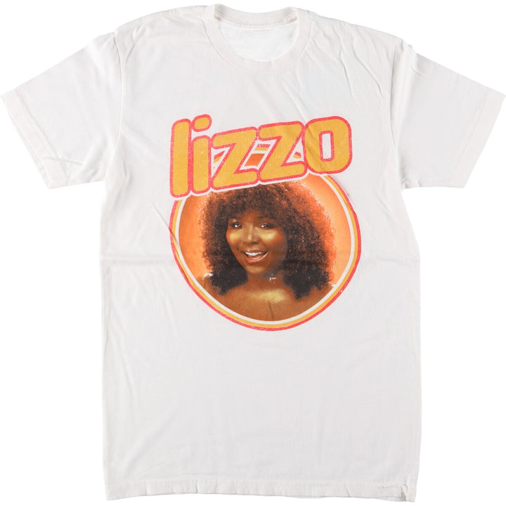 LIZZO Band T-Shirt, Men's Size Small unclear white type Vintage Second Hand