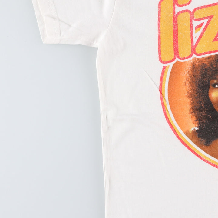 LIZZO Band T-Shirt, Men's Size Small unclear white type Vintage Second Hand