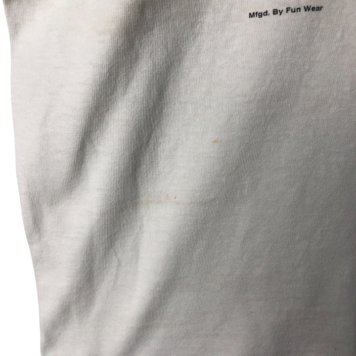 90'S Harley Davidson Eagle Pattern Motorcycle Bike T-shirt Men's XL Vintage unclear white type Vintage Second Hand