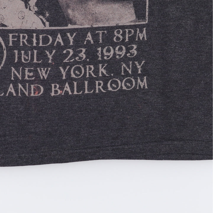 NIRVANA Nirvana Band T-shirt, Band T, Men's S size cotton black type Vintage Second Hand