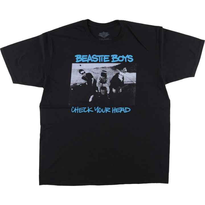 Beastie Boys Rap T-shirt, Men's XL size cotton black type Vintage Second Hand