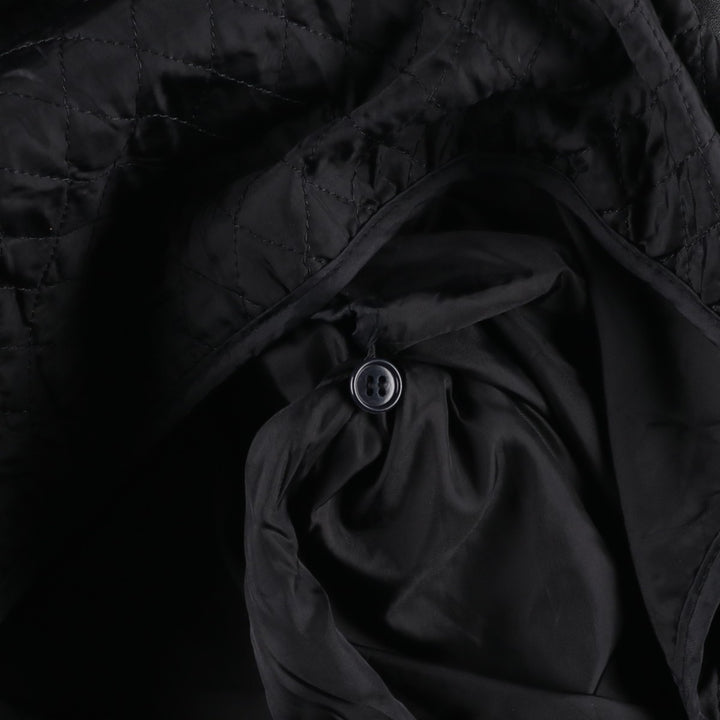 American Classics Padded Swing Top Leather Blouson, Men's Size L genuine leather black type Vintage Second Hand