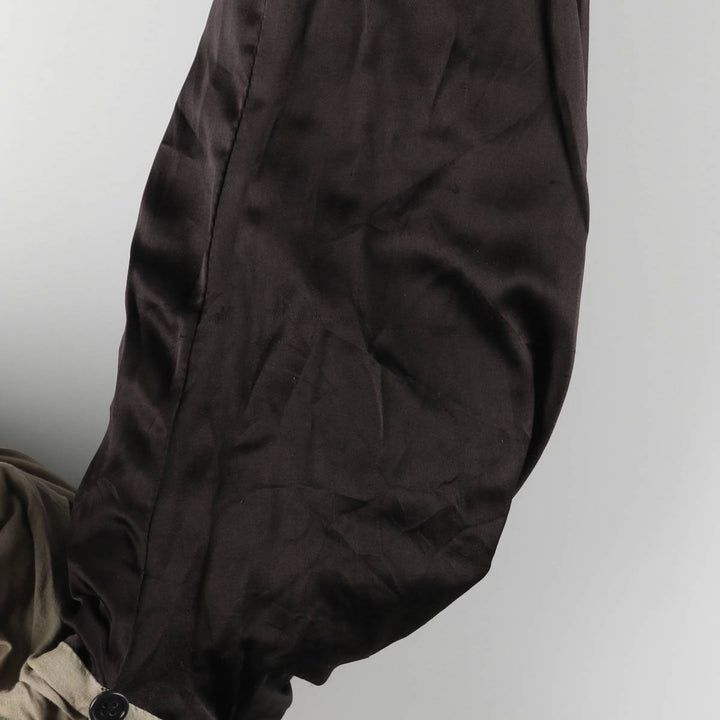 RED SKINS B-32 Type Padded Leather Flight Jacket, Men's Size L unclear brown type Vintage Second Hand