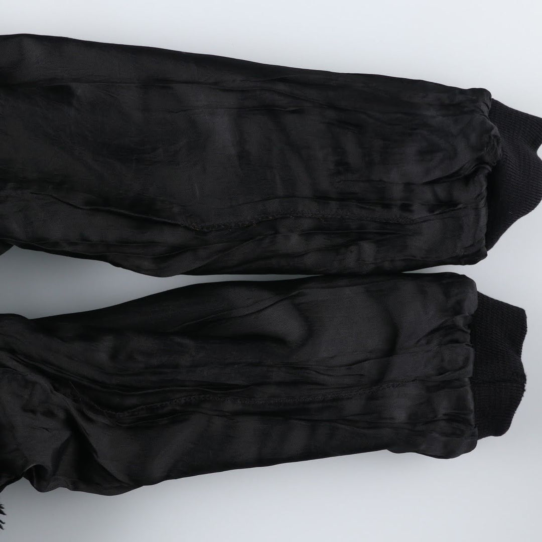 SCHOTT A-2 Leather Flight Jacket, Made in Italy, Men's XXL genuine leather black type Vintage Second Hand