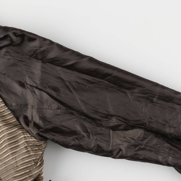 ROBERT COMSTOCK Swing Top Leather Blouson, Men's Size L genuine leather brown type Vintage Second Hand