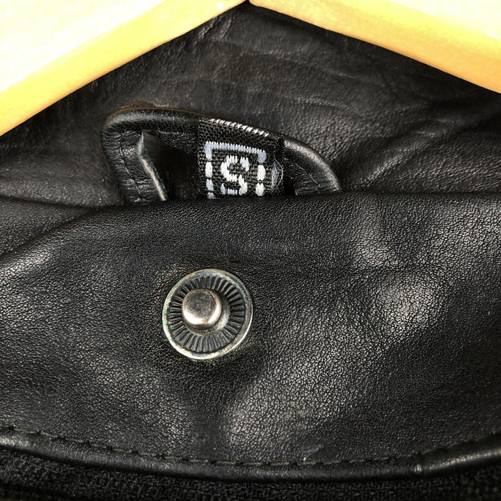 THE PILOT A-2 Leather Flight Jacket, Men's Size Small, Vintage genuine leather black type Vintage Second Hand