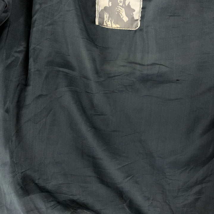 THE PILOT A-2 Leather Flight Jacket, Men's Size Small, Vintage genuine leather black type Vintage Second Hand