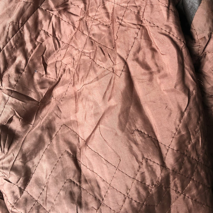 INDIANA CITY A-2 Leather Flight Jacket, Made in France, Men's XL genuine leather brown type Vintage Second Hand