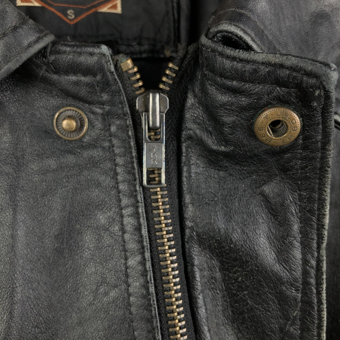 GUIDE GEAR Swing Top Type Padded Leather Blouson, Men's Size XL genuine leather black type Vintage Second Hand