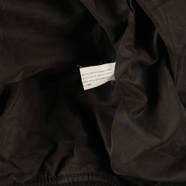 Vintage A-2 Leather Flight Jacket, Men's Size L Genuine Leather Cowhide black type Vintage Second Hand