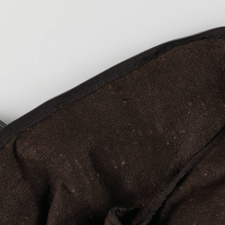 Vintage A-2 Leather Flight Jacket, Men's Size L Genuine Leather Cowhide black type Vintage Second Hand