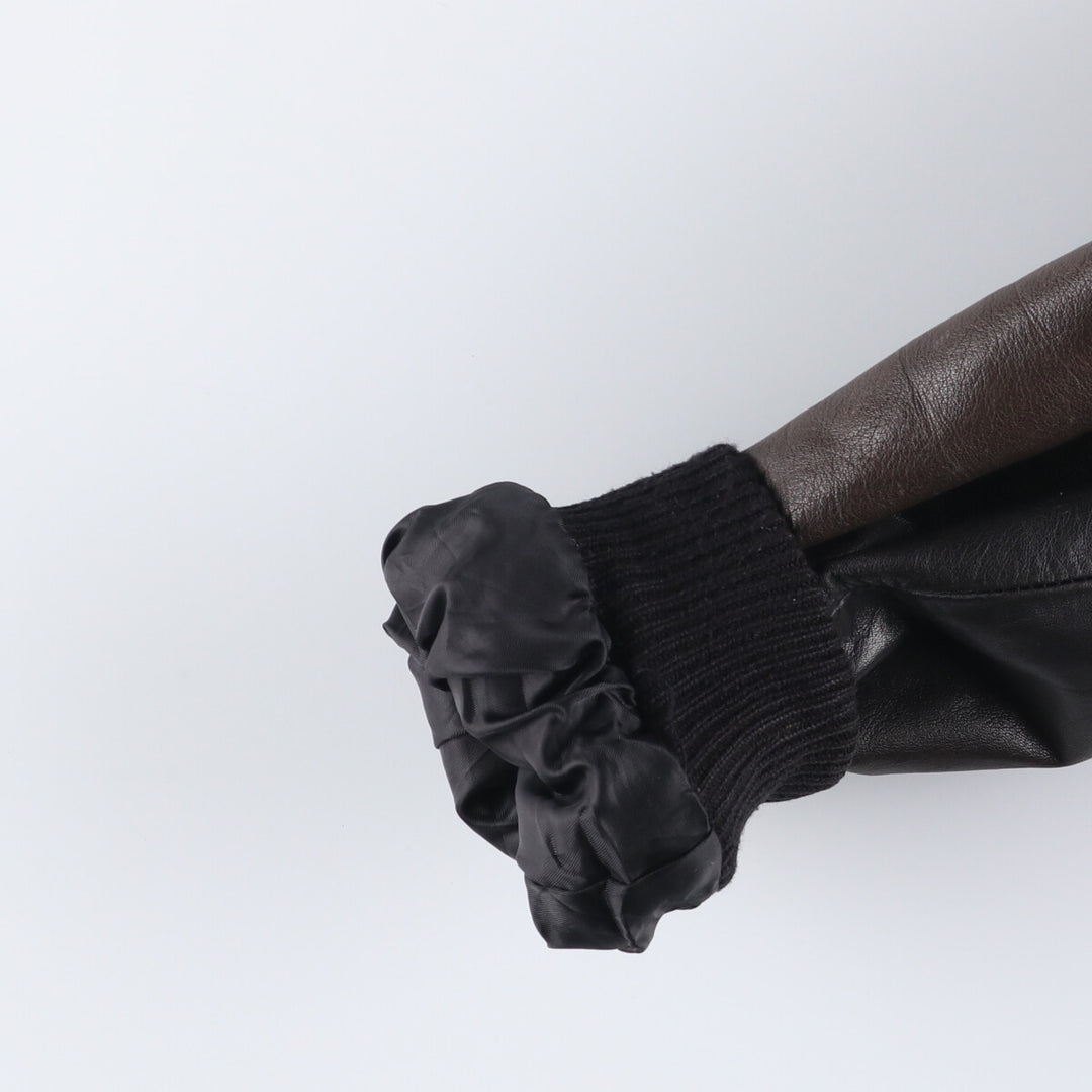 A-2 type leather flight jacket, men's size L unclear brown type Vintage Second Hand