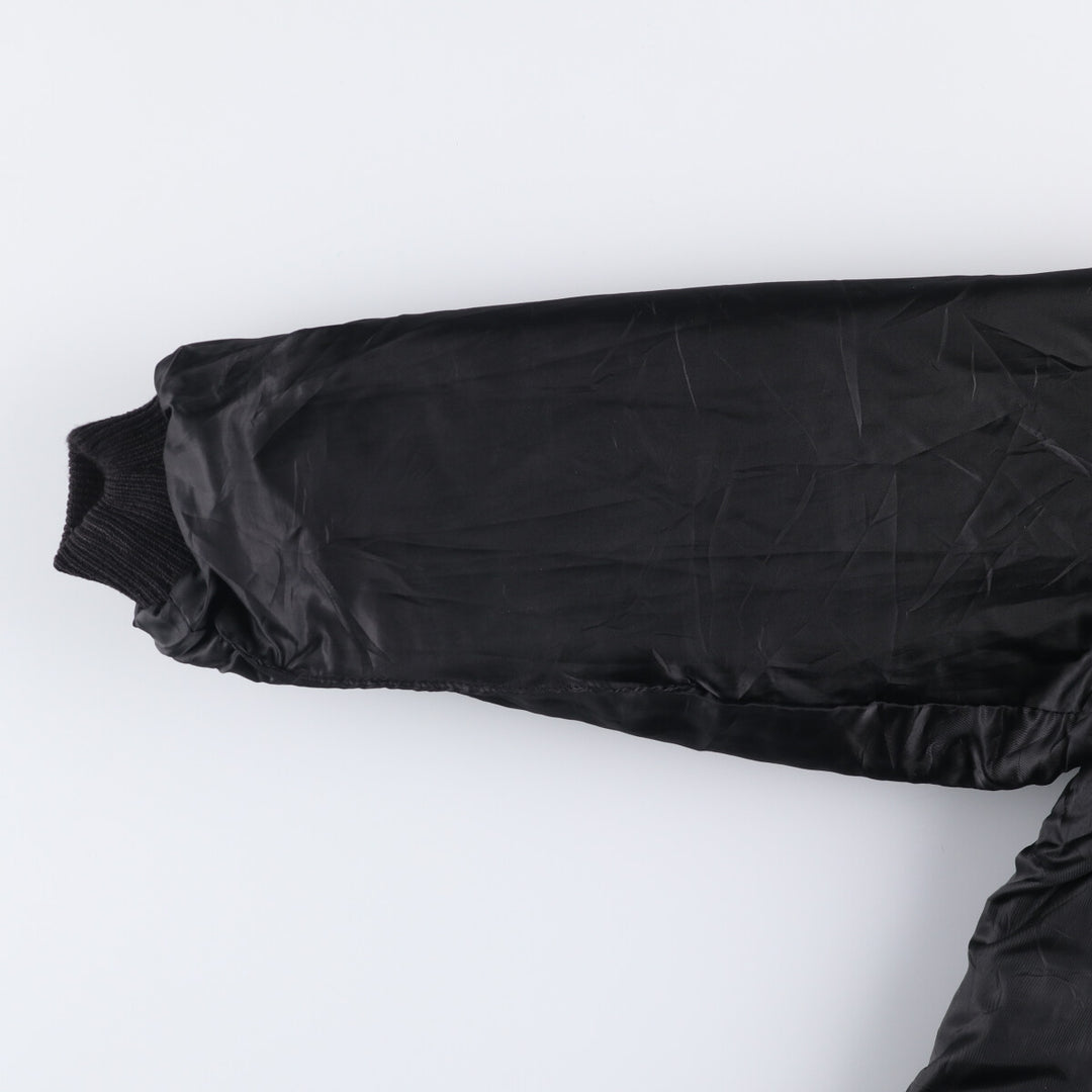 A-2 type leather flight jacket, men's size L unclear brown type Vintage Second Hand