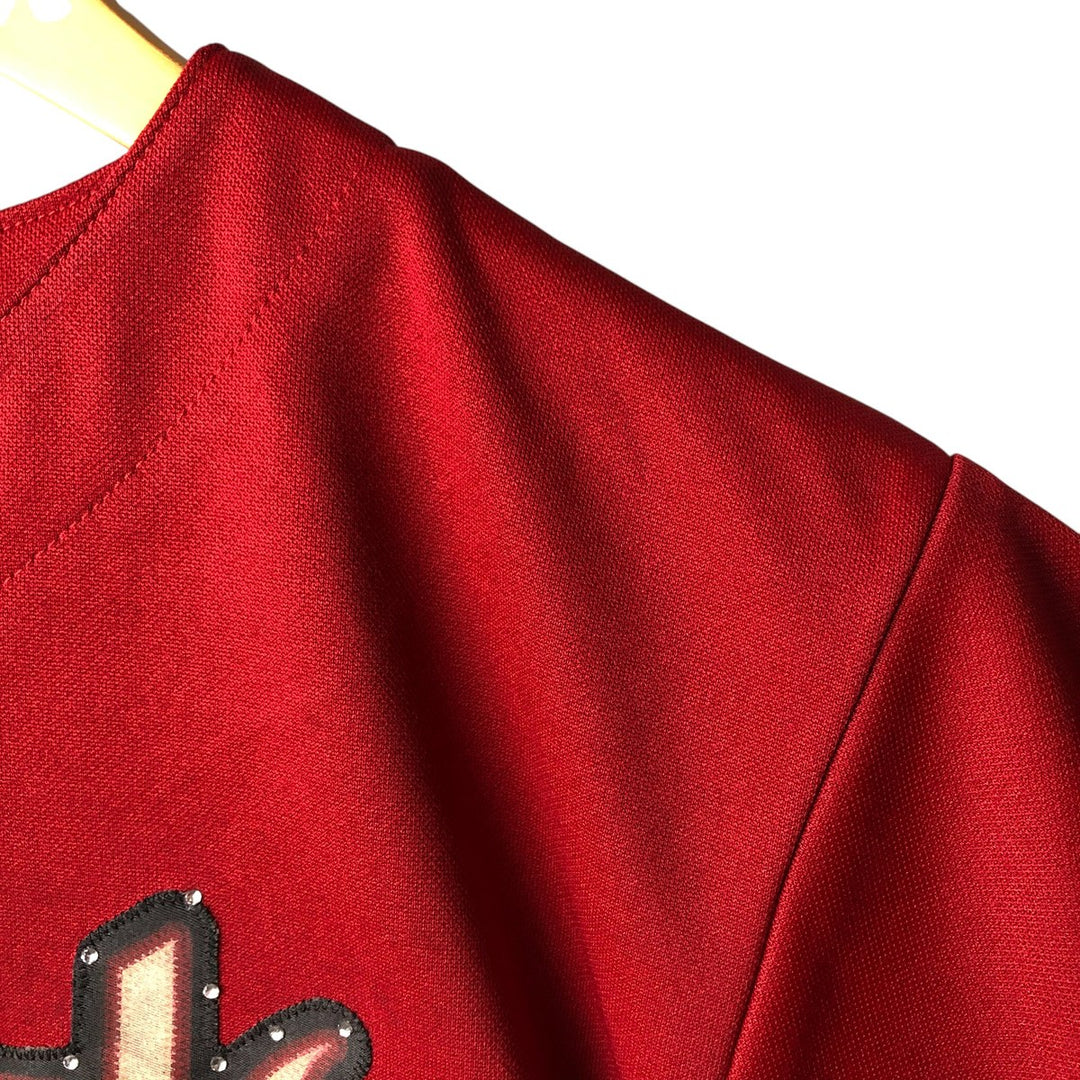Vintage Majestic MLB Arizona Diamondbacks Game Shirt, Women's Size L polyester bordeaux Vintage Second Hand
