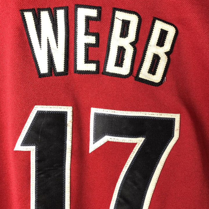 Vintage Majestic MLB Arizona Diamondbacks Game Shirt, Women's Size L polyester bordeaux Vintage Second Hand