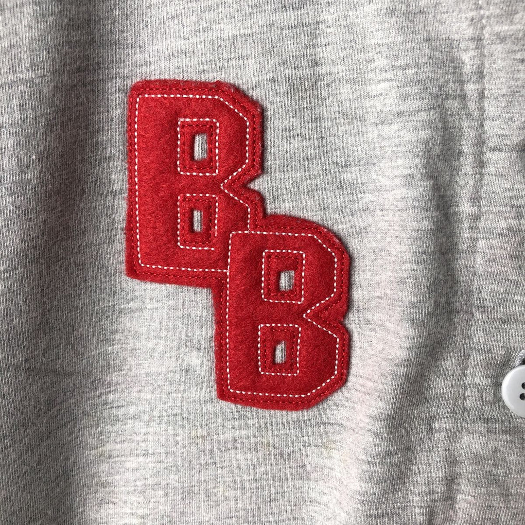 00'S BETTY BOOP Baseball Shirt, Women's Size L cotton gray type Vintage Second Hand