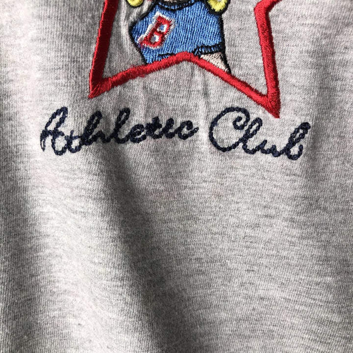 00'S BETTY BOOP Baseball Shirt, Women's Size L cotton gray type Vintage Second Hand