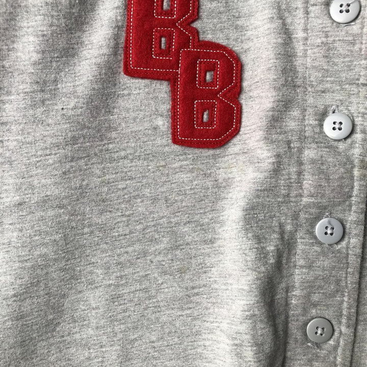 00'S BETTY BOOP Baseball Shirt, Women's Size L cotton gray type Vintage Second Hand