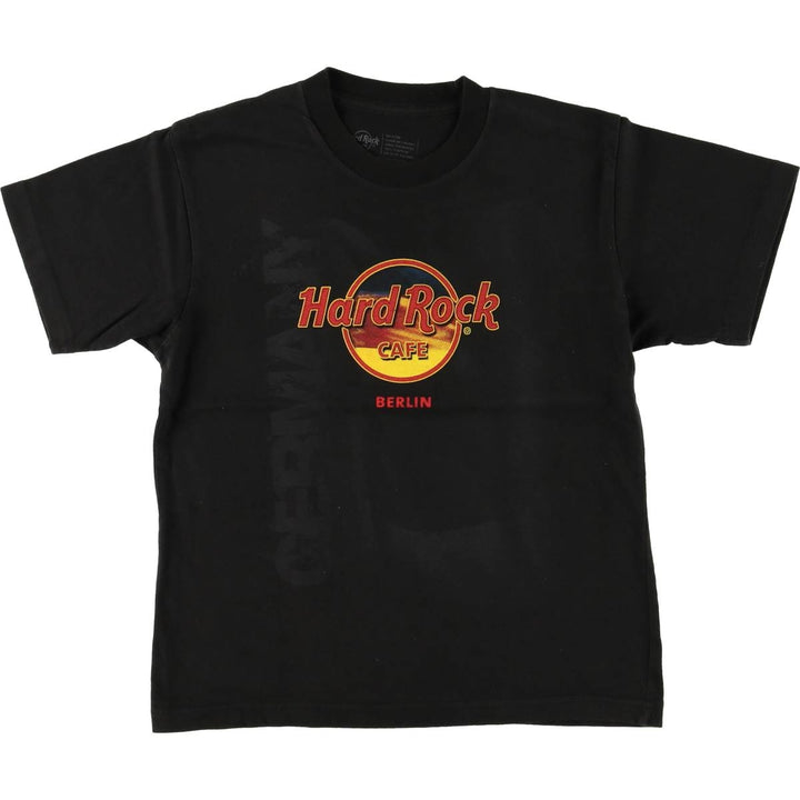 Vintage HARD ROCK CAFE advertising T-shirt, size M, women's cotton black type Vintage Second Hand