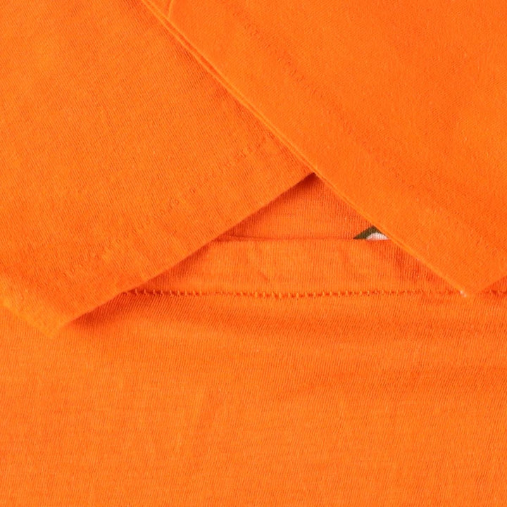 Vintage 70s-80'S CRUSH Advertising T-shirt, Men's S size unclear orange type Vintage Second Hand