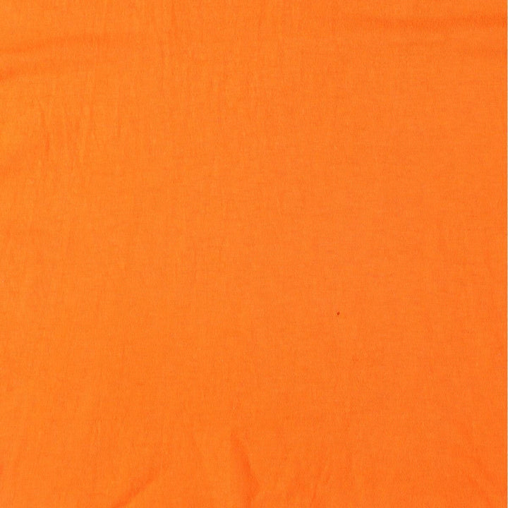 Vintage 70s-80'S CRUSH Advertising T-shirt, Men's S size unclear orange type Vintage Second Hand
