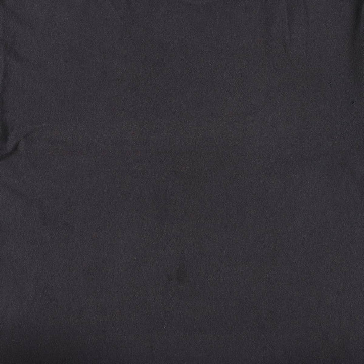 00'S Delta Seven-Eleven Cut-off Advertising T-shirt Men's XL cotton black type Vintage Second Hand