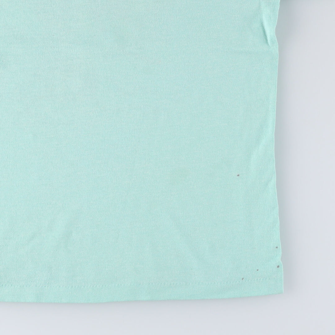 MICKEY MOUSE MINNIE MOUSE Mickey Mouse Minnie Mouse character print T-shirt women's M equivalent vintage unclear Mint green Vintage Second Hand