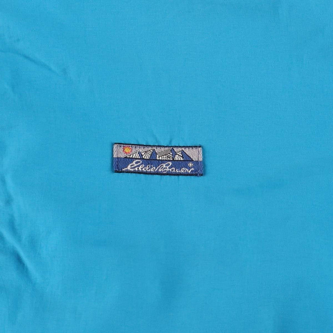 Vintage 80s-90'S Eddie Bauer padded nylon jacket, Made in USA, Women's XL Nylon Blue type light blue Vintage Second Hand