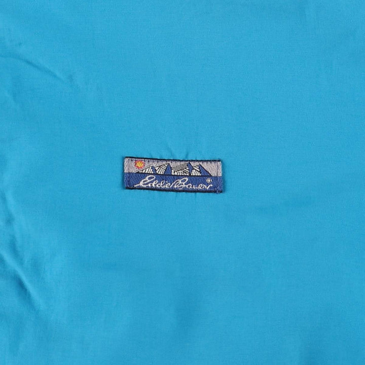 Vintage 80s-90'S Eddie Bauer padded nylon jacket, Made in USA, Women's XL Nylon Blue type light blue Vintage Second Hand