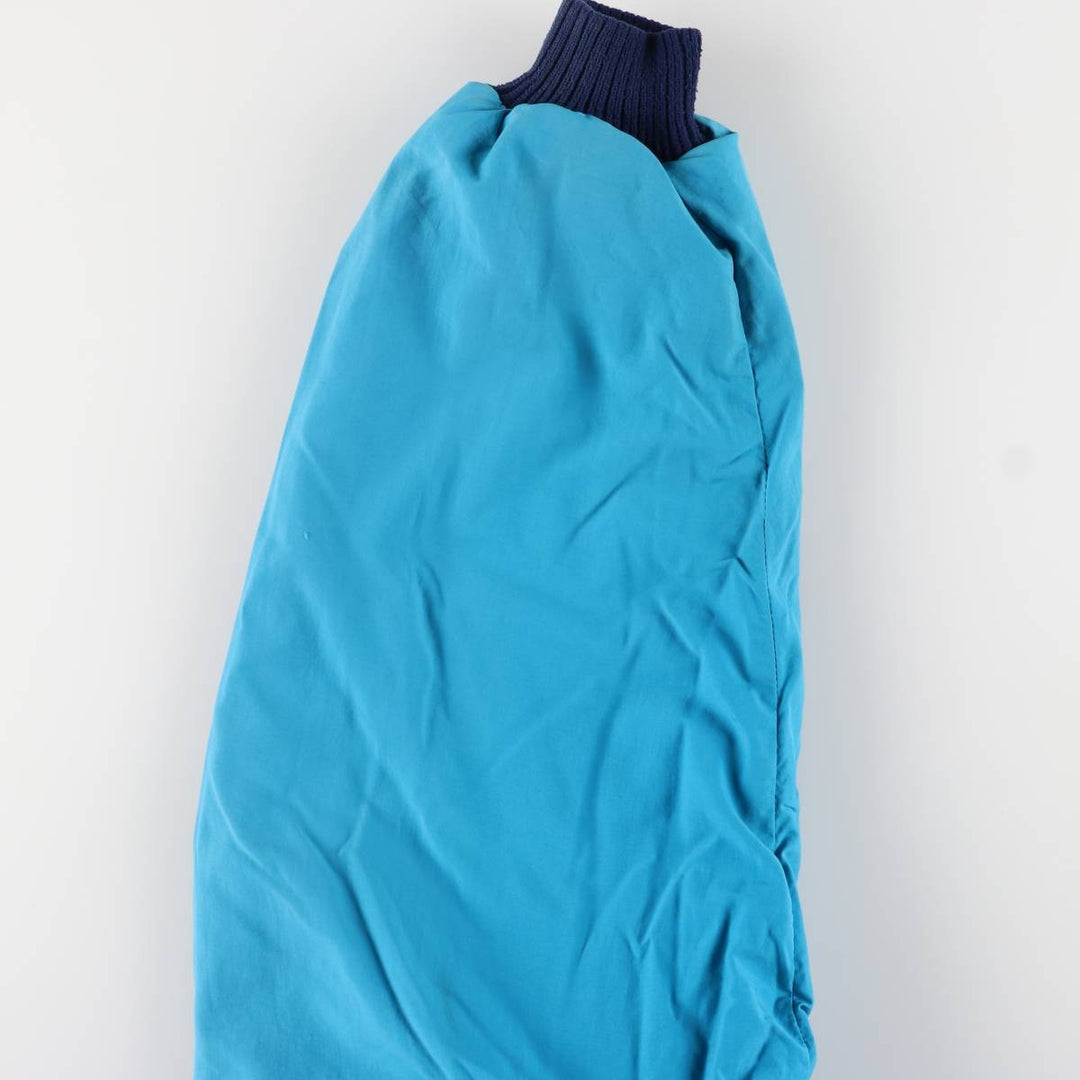 Vintage 80s-90'S Eddie Bauer padded nylon jacket, Made in USA, Women's XL Nylon Blue type light blue Vintage Second Hand