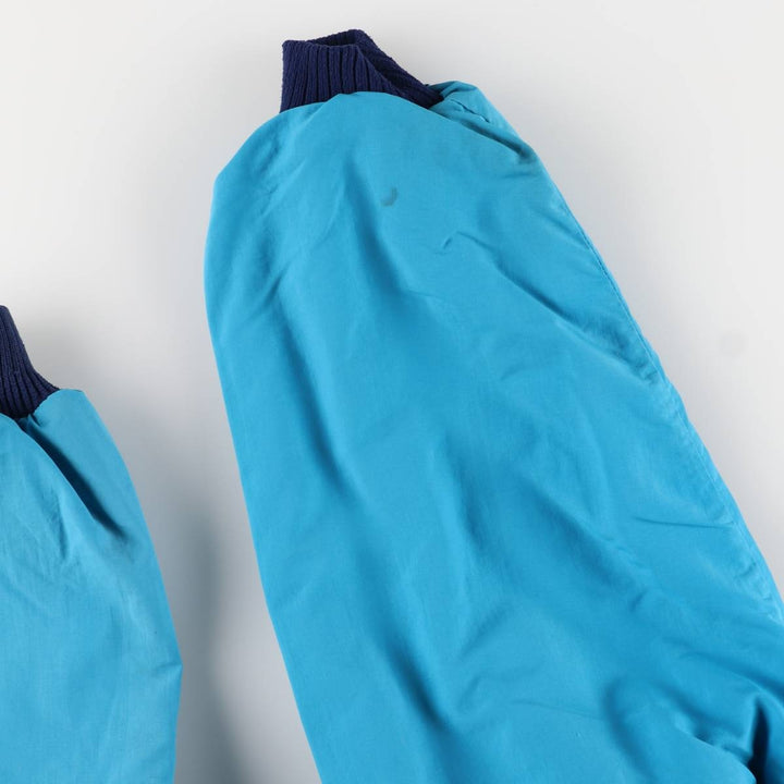 Vintage 80s-90'S Eddie Bauer padded nylon jacket, Made in USA, Women's XL Nylon Blue type light blue Vintage Second Hand