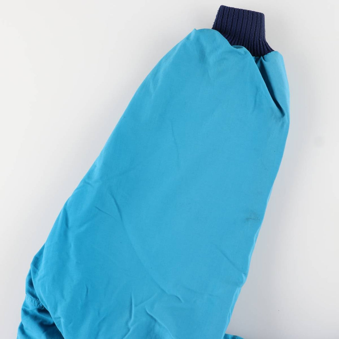 Vintage 80s-90'S Eddie Bauer padded nylon jacket, Made in USA, Women's XL Nylon Blue type light blue Vintage Second Hand