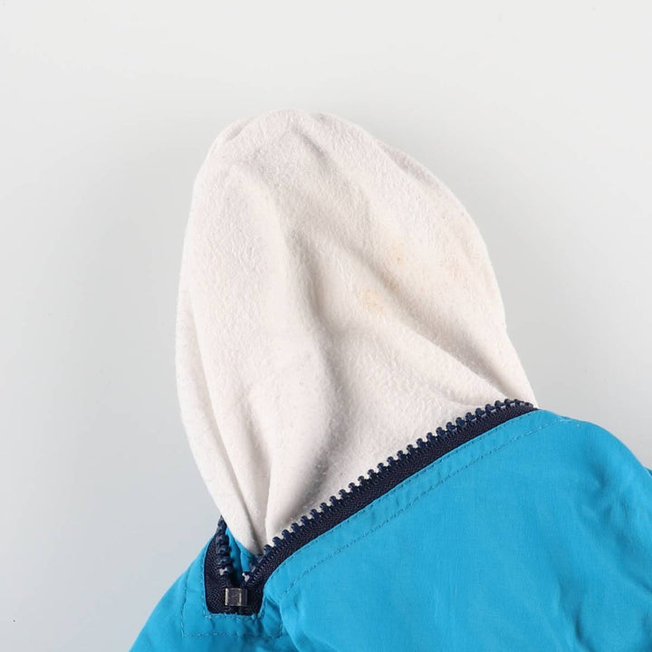 Vintage 80s-90'S Eddie Bauer padded nylon jacket, Made in USA, Women's XL Nylon Blue type light blue Vintage Second Hand