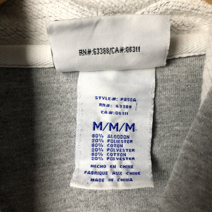 00'S PUMA MLB NEW YORK YANKEES New York Yankees sweatshirt pullover hoodie, men's size M cotton gray type Vintage Second Hand