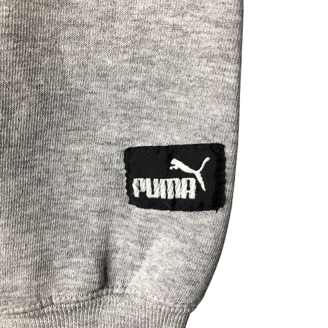 00'S PUMA MLB NEW YORK YANKEES New York Yankees sweatshirt pullover hoodie, men's size M cotton gray type Vintage Second Hand