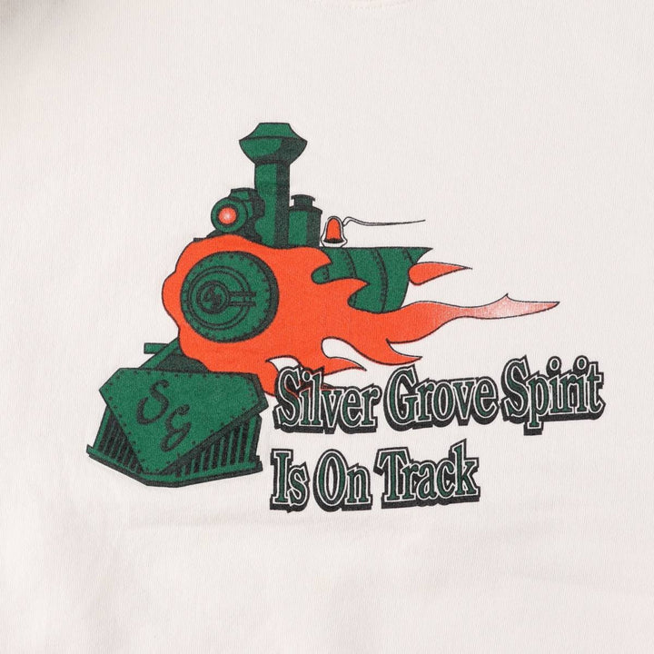 Vintage 90'S Fruit of the Loom Heavy Cotton Print Sweatshirt, Made in USA, Men's Size XL cotton white type Vintage Second Hand