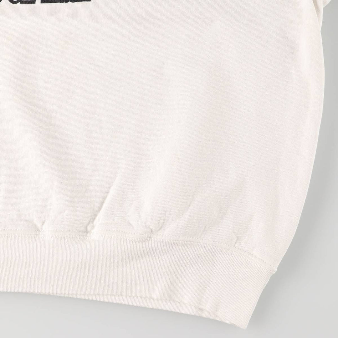 Vintage 90'S Fruit of the Loom Heavy Cotton Print Sweatshirt, Made in USA, Men's Size XL cotton white type Vintage Second Hand