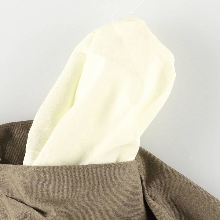 Haggar Three-pleat Slacks, Made in USA, Men's, Size W32, Vintage polyester Beige type Vintage Second Hand