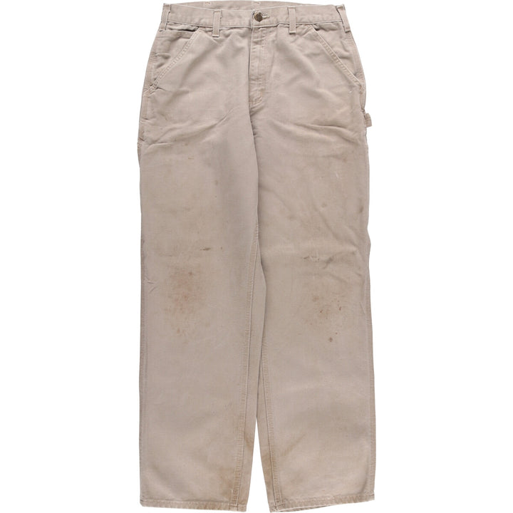 Carhartt Original Dungaree Fit Duck Painter Pants, Men's, W31 equivalent cotton gray type Vintage Second Hand