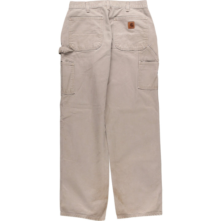 Carhartt Original Dungaree Fit Duck Painter Pants, Men's, W31 equivalent cotton gray type Vintage Second Hand