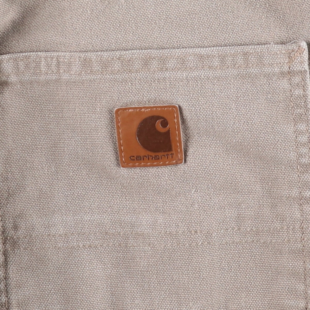 Carhartt Original Dungaree Fit Duck Painter Pants, Men's, W31 equivalent cotton gray type Vintage Second Hand
