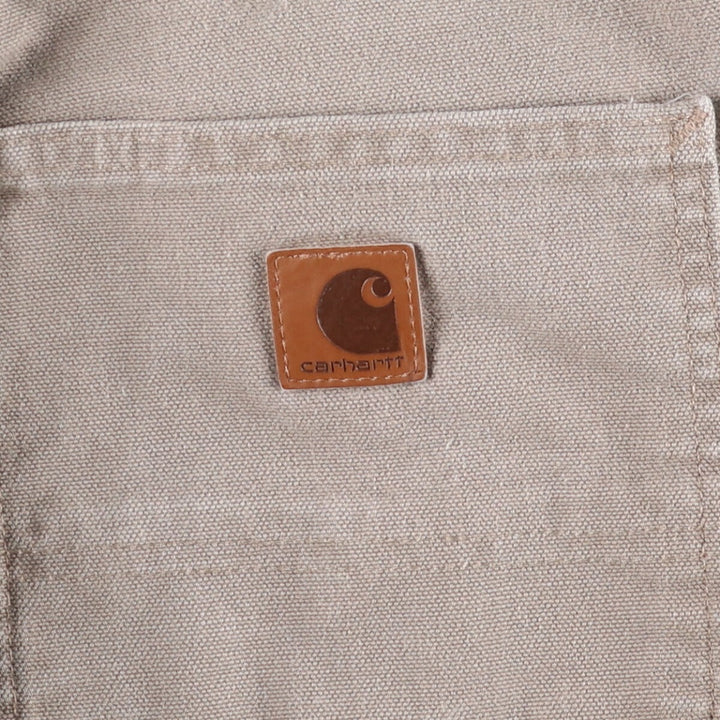 Carhartt Original Dungaree Fit Duck Painter Pants, Men's, W31 equivalent cotton gray type Vintage Second Hand