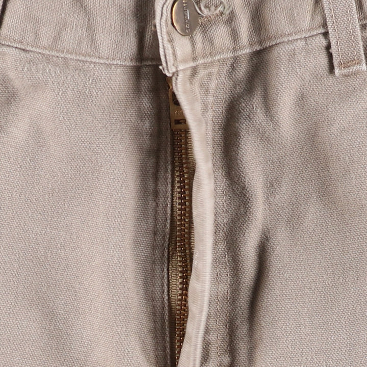 Carhartt Original Dungaree Fit Duck Painter Pants, Men's, W31 equivalent cotton gray type Vintage Second Hand