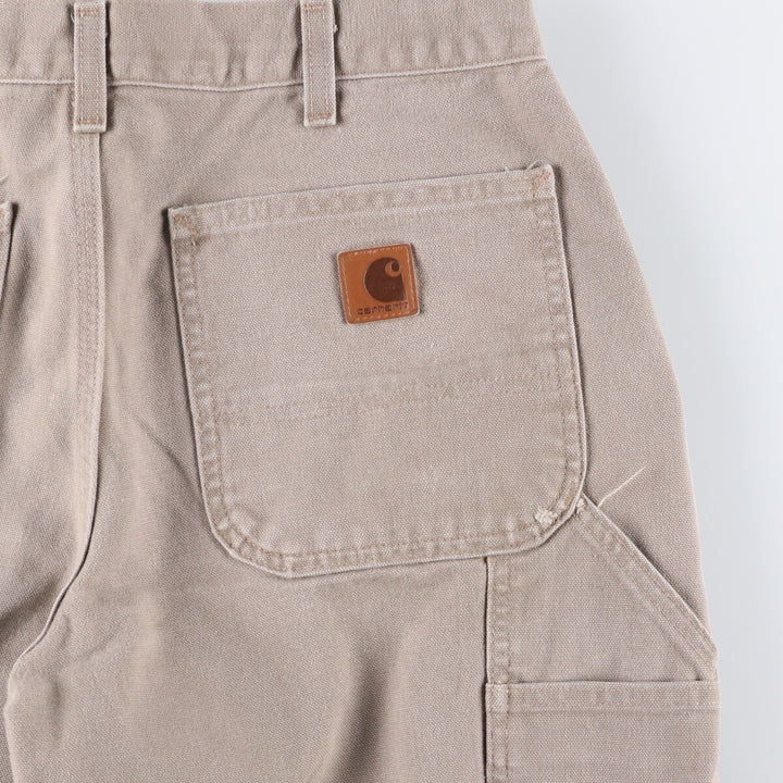 Carhartt Original Dungaree Fit Duck Painter Pants, Men's, W31 equivalent cotton gray type Vintage Second Hand