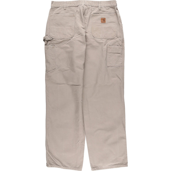 Carhartt Dungaree Fit Duck Painter Pants, Men's, W35 equivalent cotton gray type Vintage Second Hand