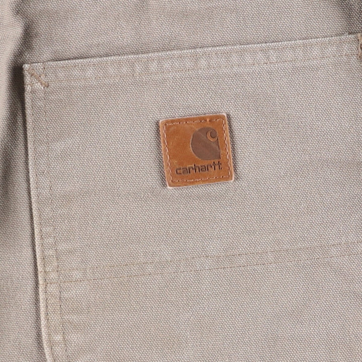 Carhartt Dungaree Fit Duck Painter Pants, Men's, W35 equivalent cotton gray type Vintage Second Hand