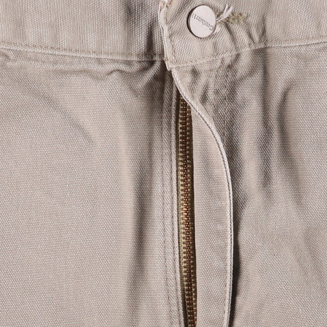 Carhartt Dungaree Fit Duck Painter Pants, Men's, W35 equivalent cotton gray type Vintage Second Hand